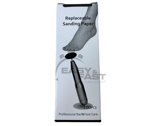 Dischi per Pedicure Fine 180 grit (100pz - diametro 20mm)