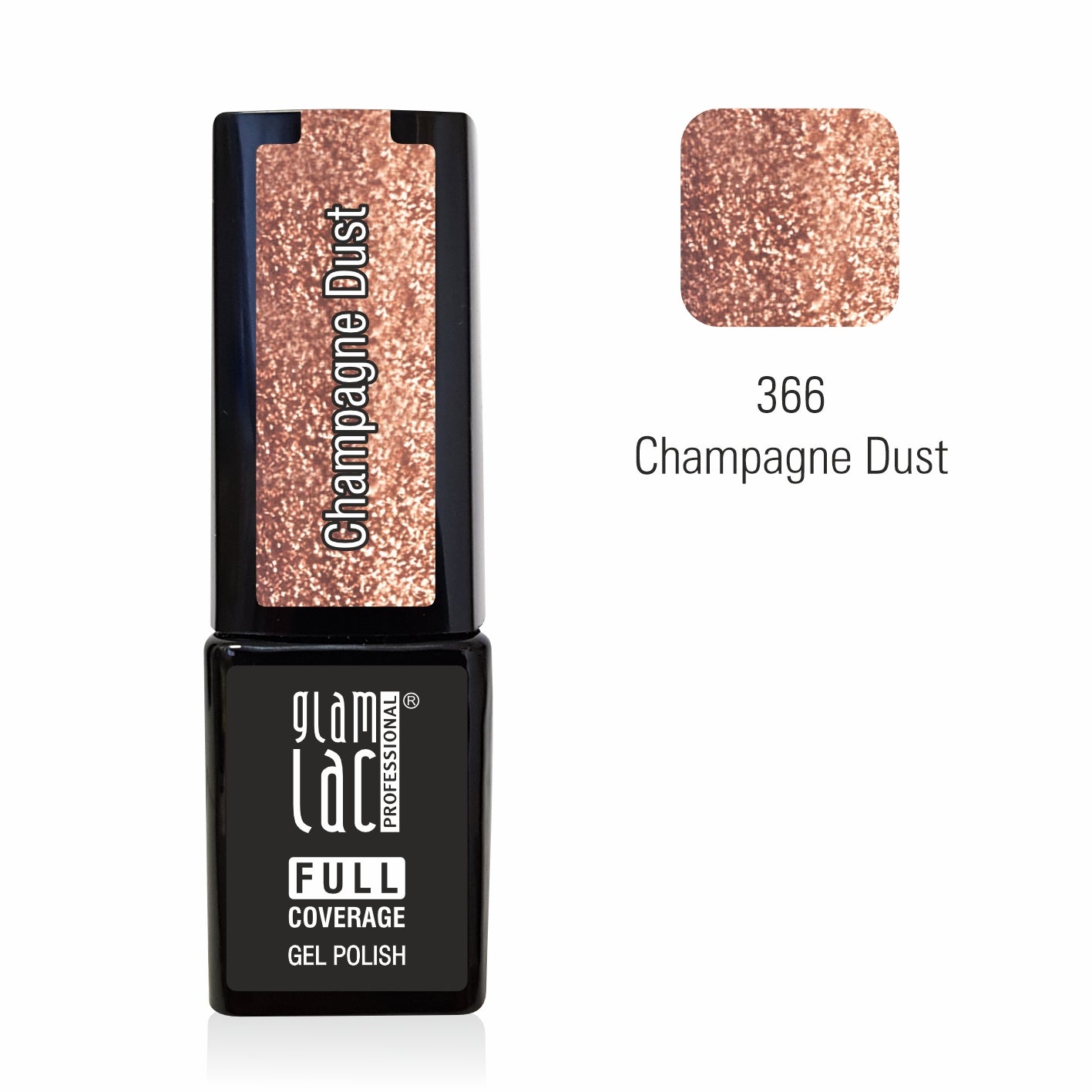 Full Coverage Gel Polish 6 ml Champagne Dust