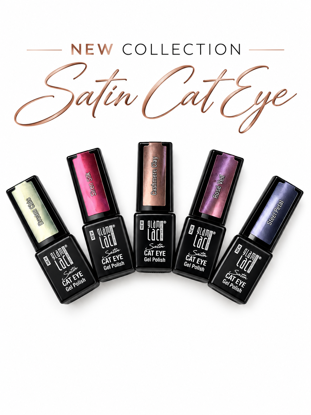 Cat eye Gel Polish Rose Veil 6 ml