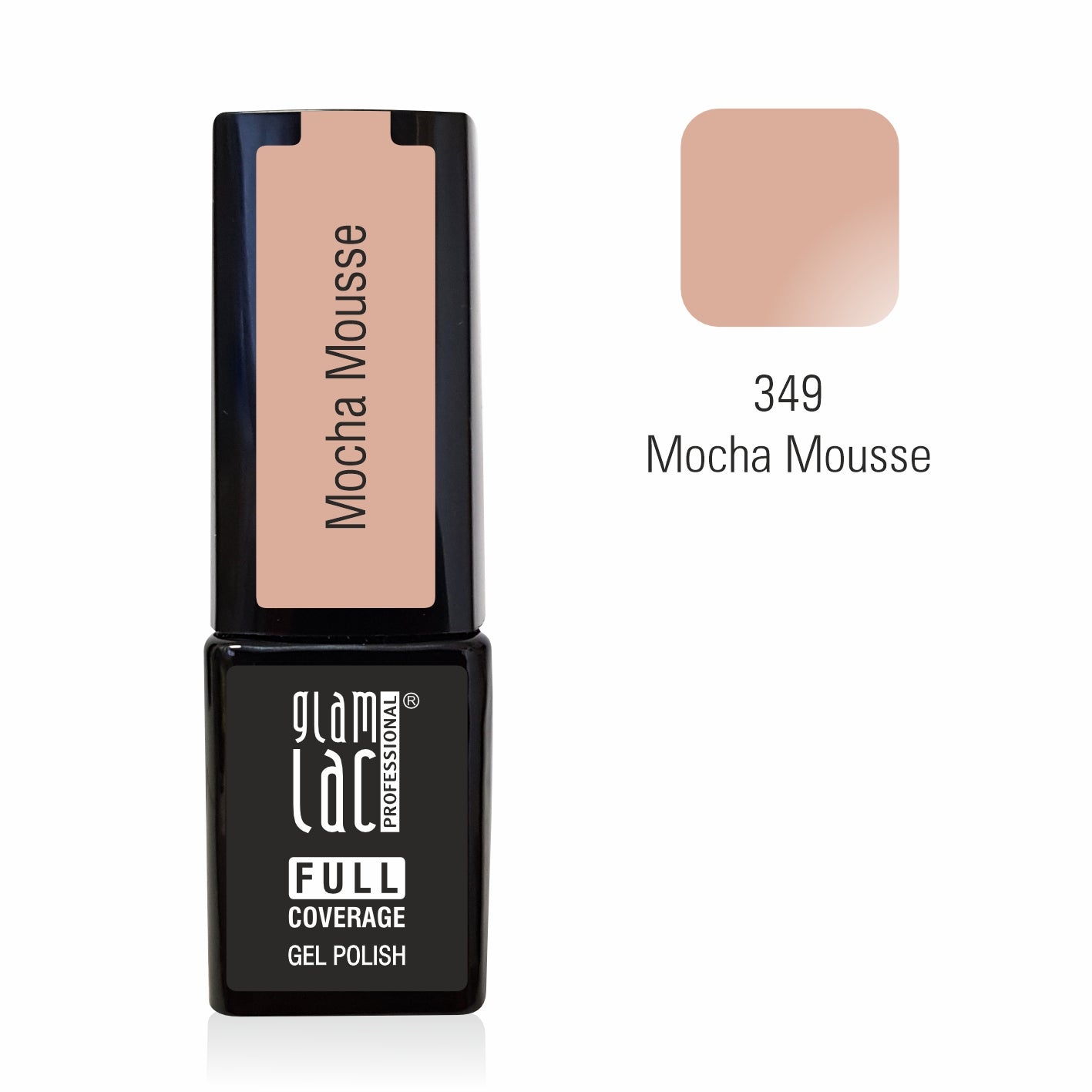 Full Coverage Gel Polish Mocha Mousse 6 ml