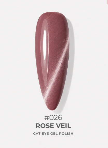 Cat eye Gel Polish Rose Veil 6 ml